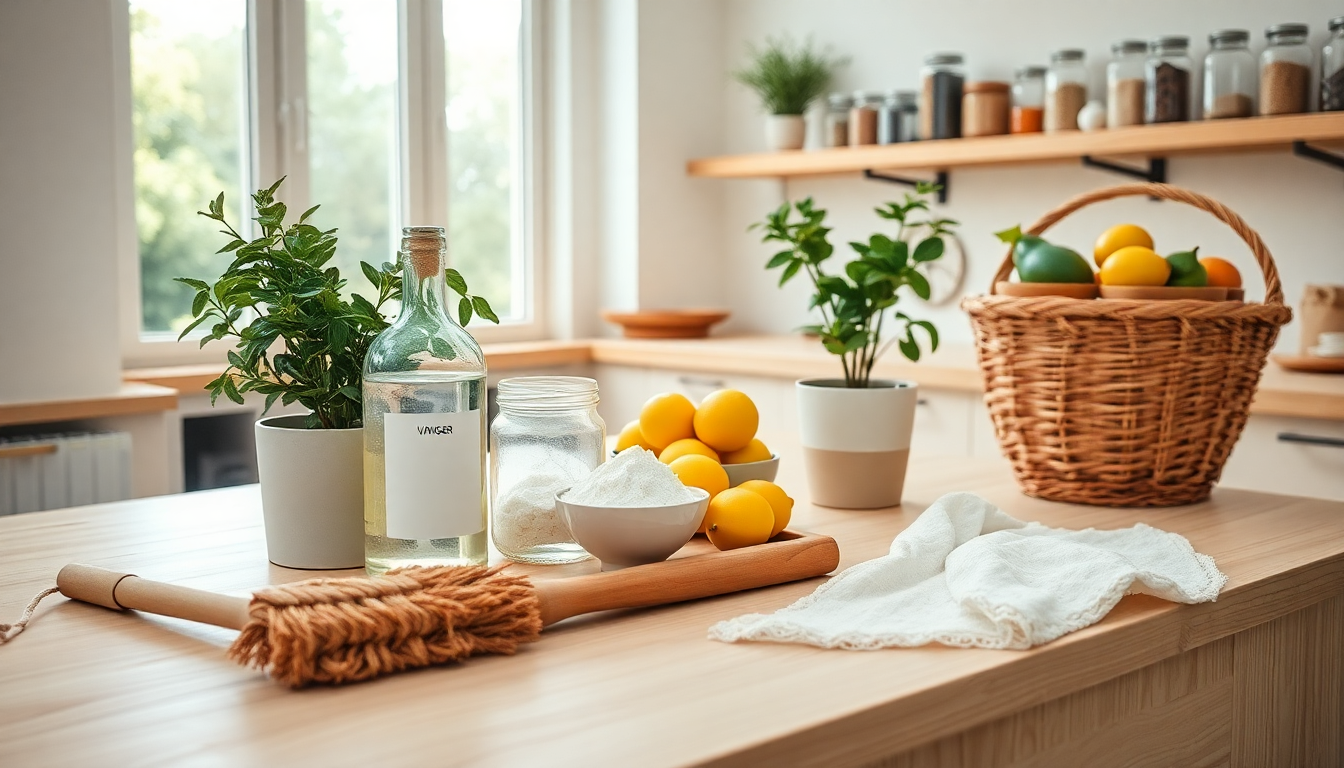 Strategie di pulizia ecologica per un ambiente domestico sano