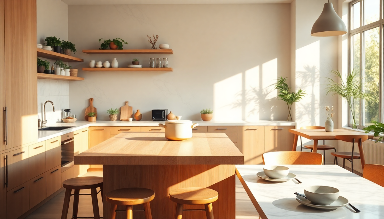 Come trasformare la tua cucina in uno spazio armonioso e funzionale