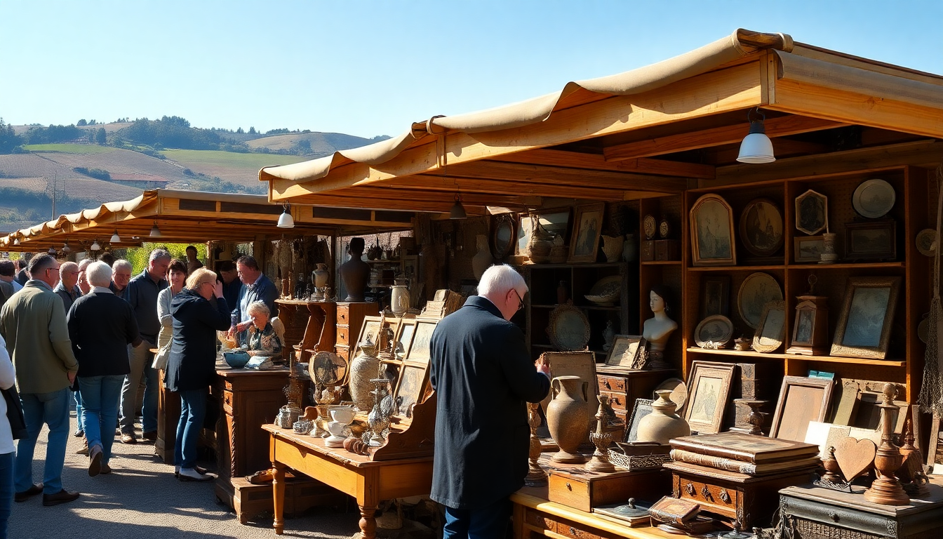 Guida ai mercatini di antiquariato nelle Langhe e Roero