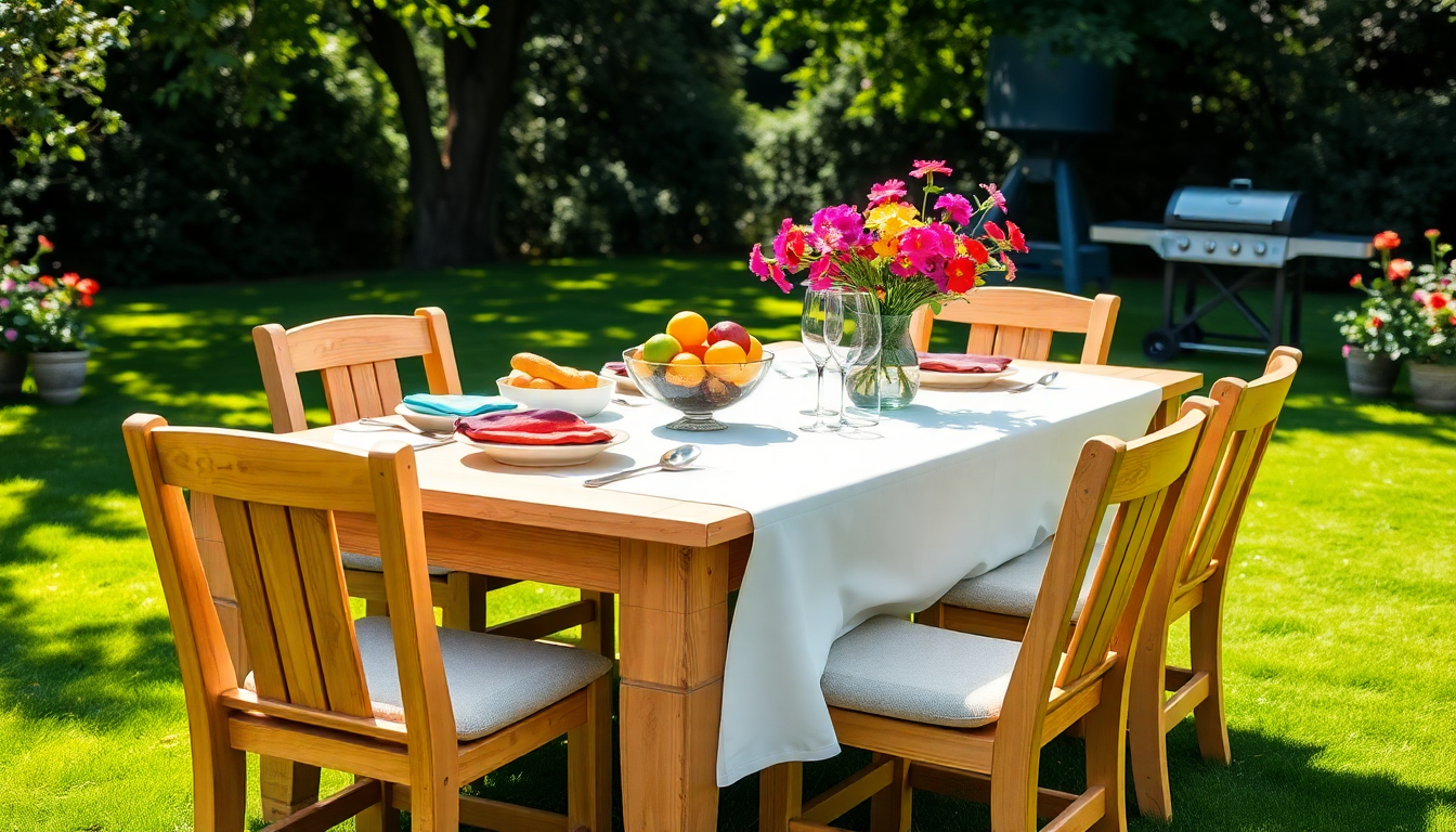 Guida alla scelta dei tavoli da giardino per ogni esigenza