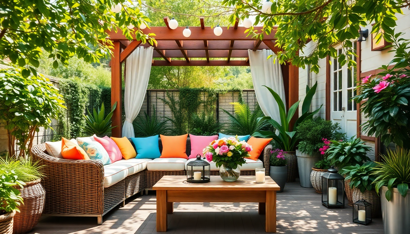 Idee fresche per arredare il tuo giardino in estate