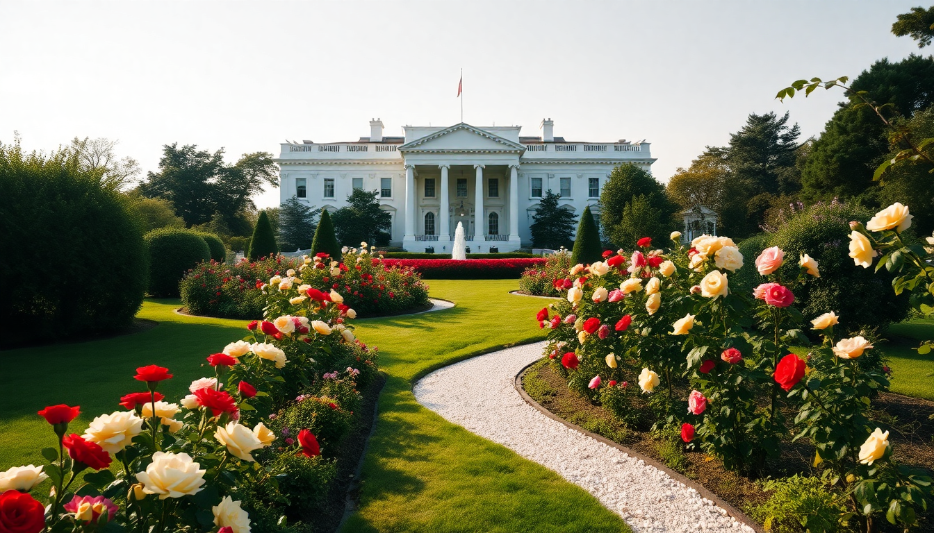 Il futuro del Rose Garden della Casa Bianca tra ristrutturazioni e polemiche