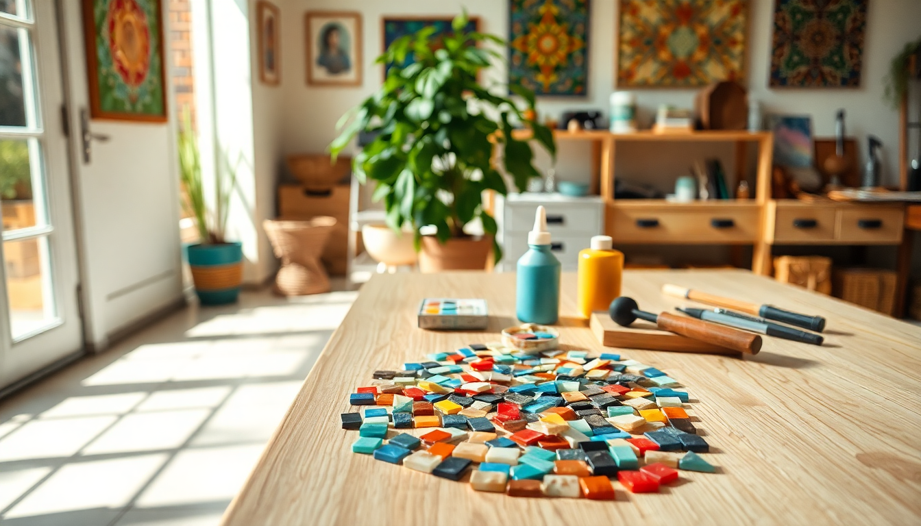 Impara a creare mosaici con i kit artigianali