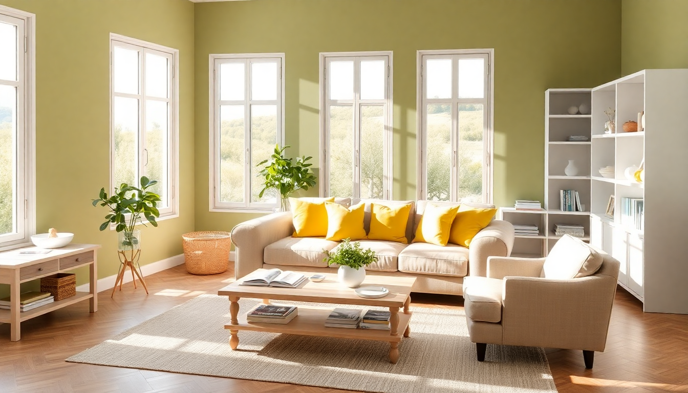 Palette di colori italiani per interni accattivanti
