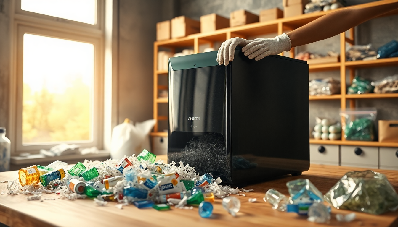 Rivoluzionare il riciclo della plastica con SHREDII