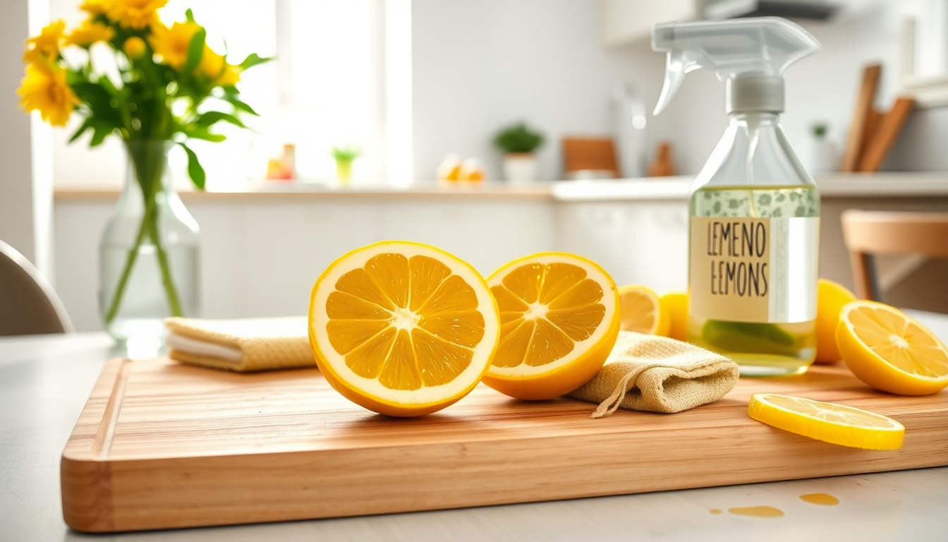 Scopri come il limone può rivoluzionare le tue pulizie