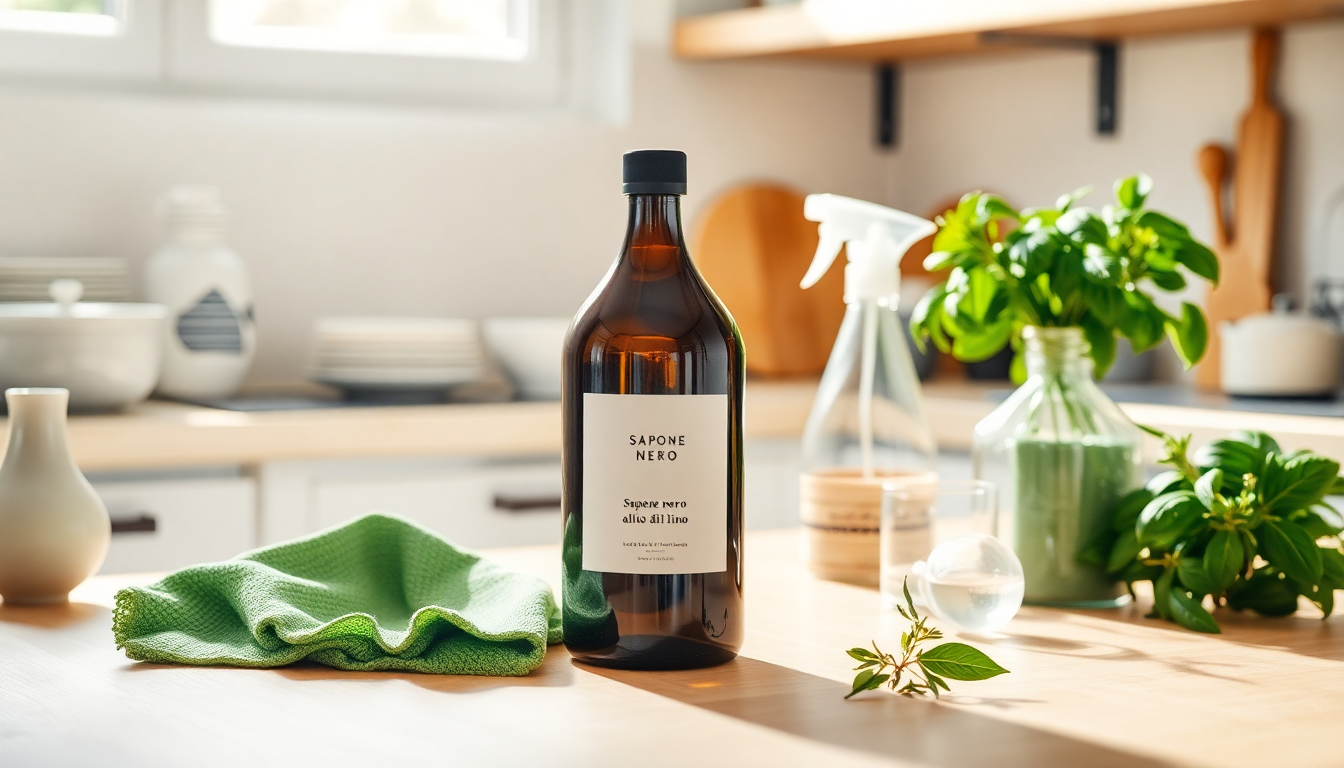 Scopri i benefici del sapone nero all’olio di lino per la tua casa
