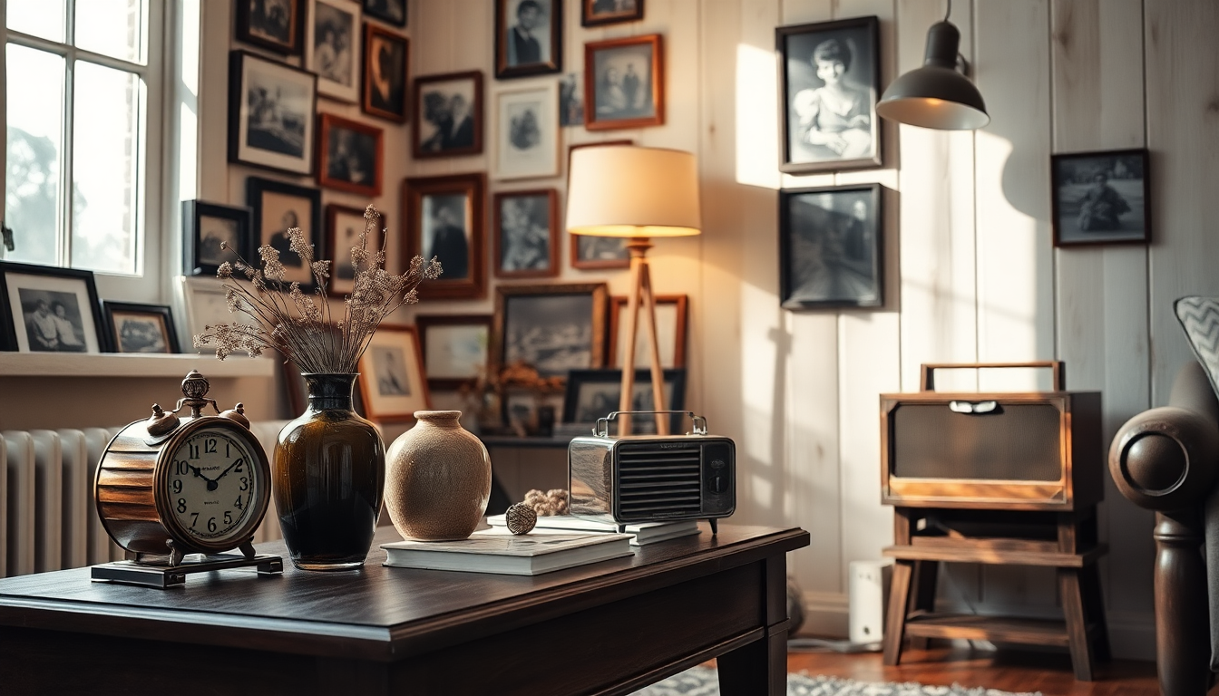 Scopri il fascino degli oggetti vintage per la tua casa