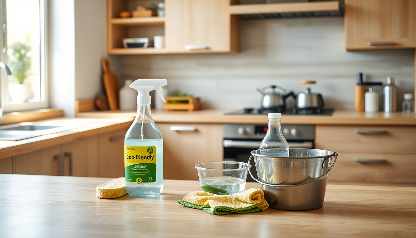 Strategie efficaci per la pulizia delle superfici in cucina
