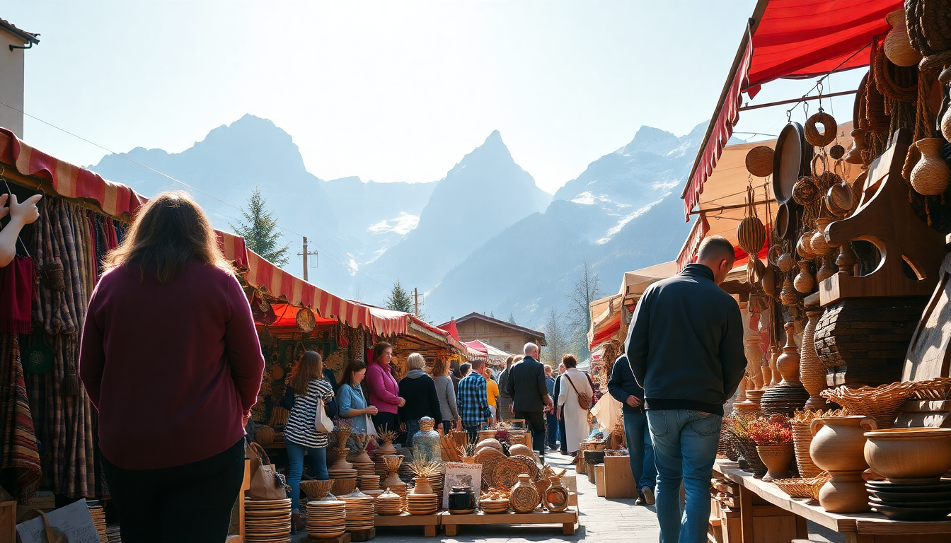 Esplorando i mercati artigianali nelle Dolomiti: tradizione e innovazione