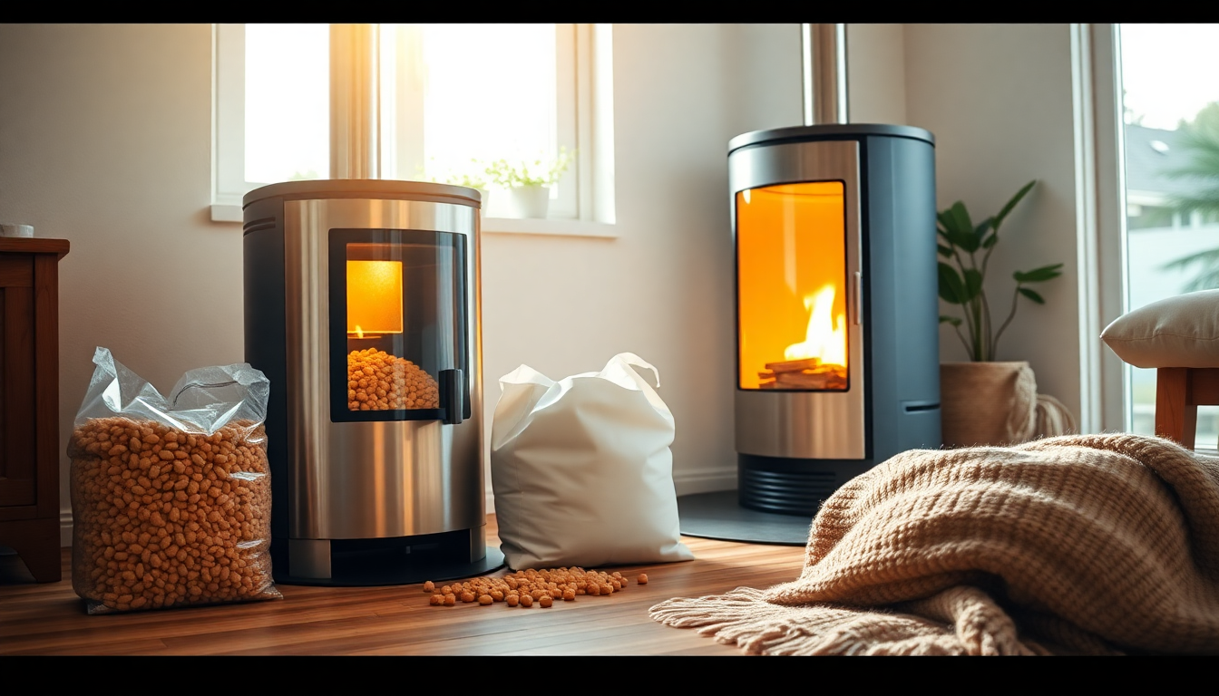 Guida al risparmio energetico con il pellet per il riscaldamento domestico