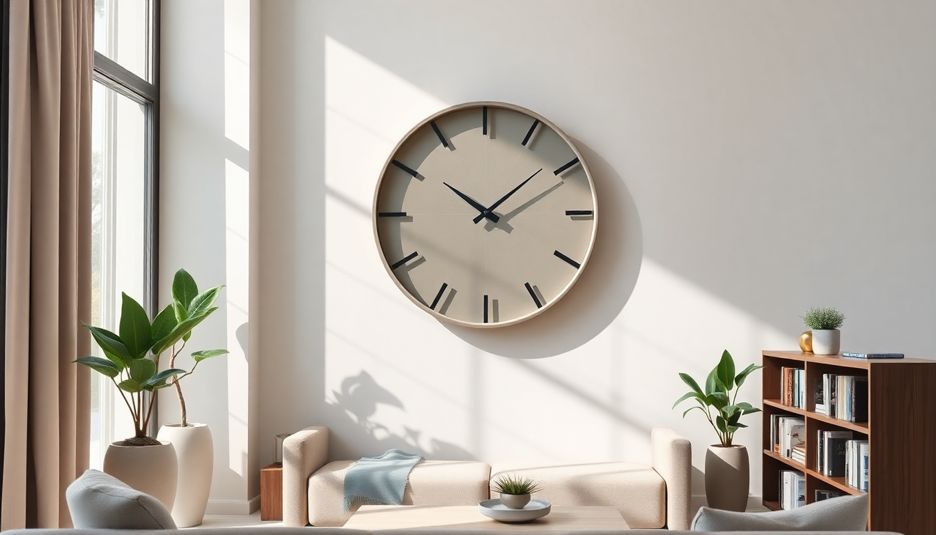Orologi da parete: design e praticità per ogni ambiente