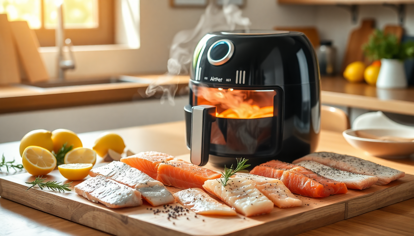 Scopri come cucinare il pesce in friggitrice ad aria in modo semplice e veloce