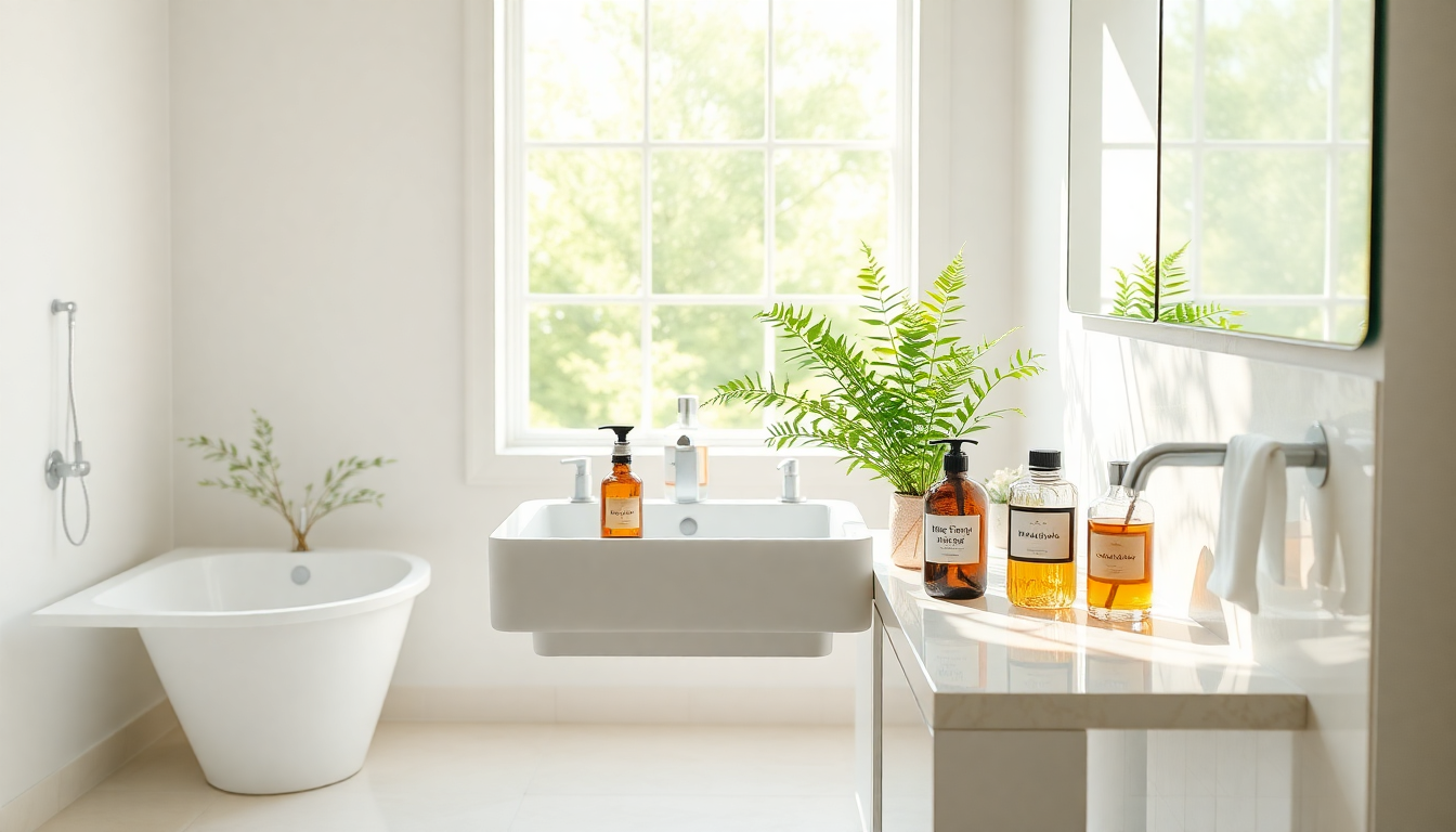 Soluzioni naturali per la pulizia del bagno senza sforzo