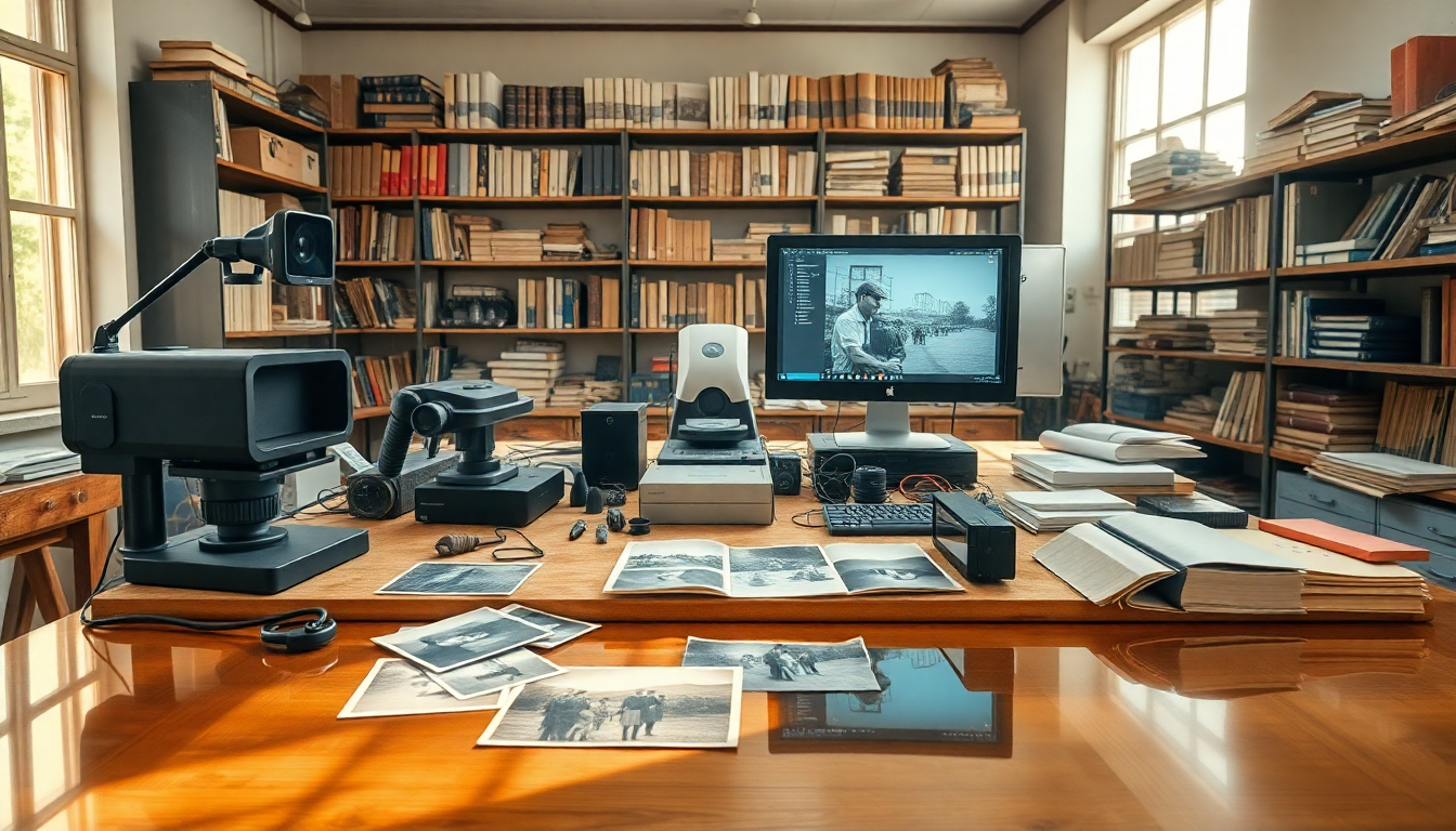 Tecnologie innovative per il restauro delle vecchie fotografie
