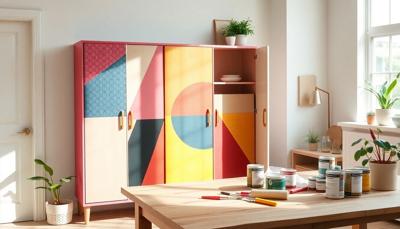 Come trasformare un semplice mobile Ikea in un pezzo d’arte