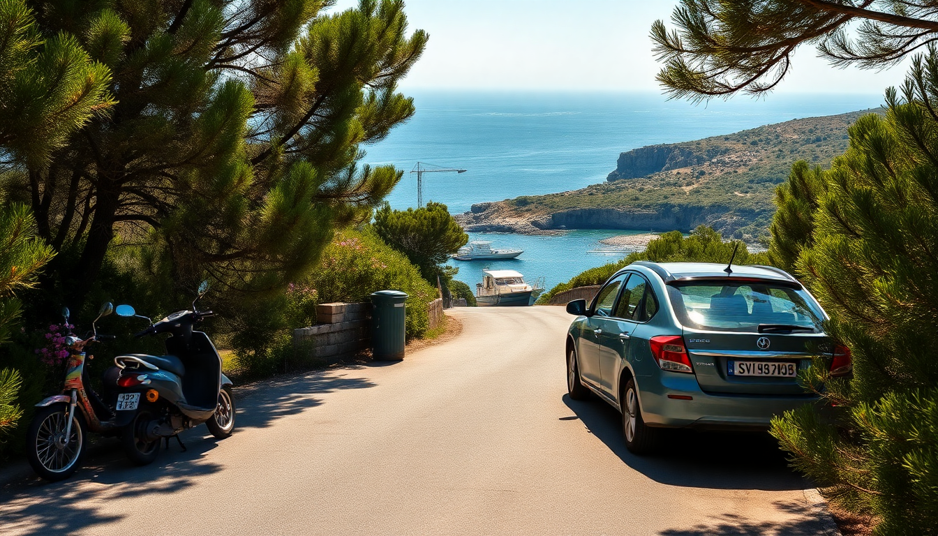 Guida pratica ai trasporti a Skiathos: auto, bus e taxi-boat