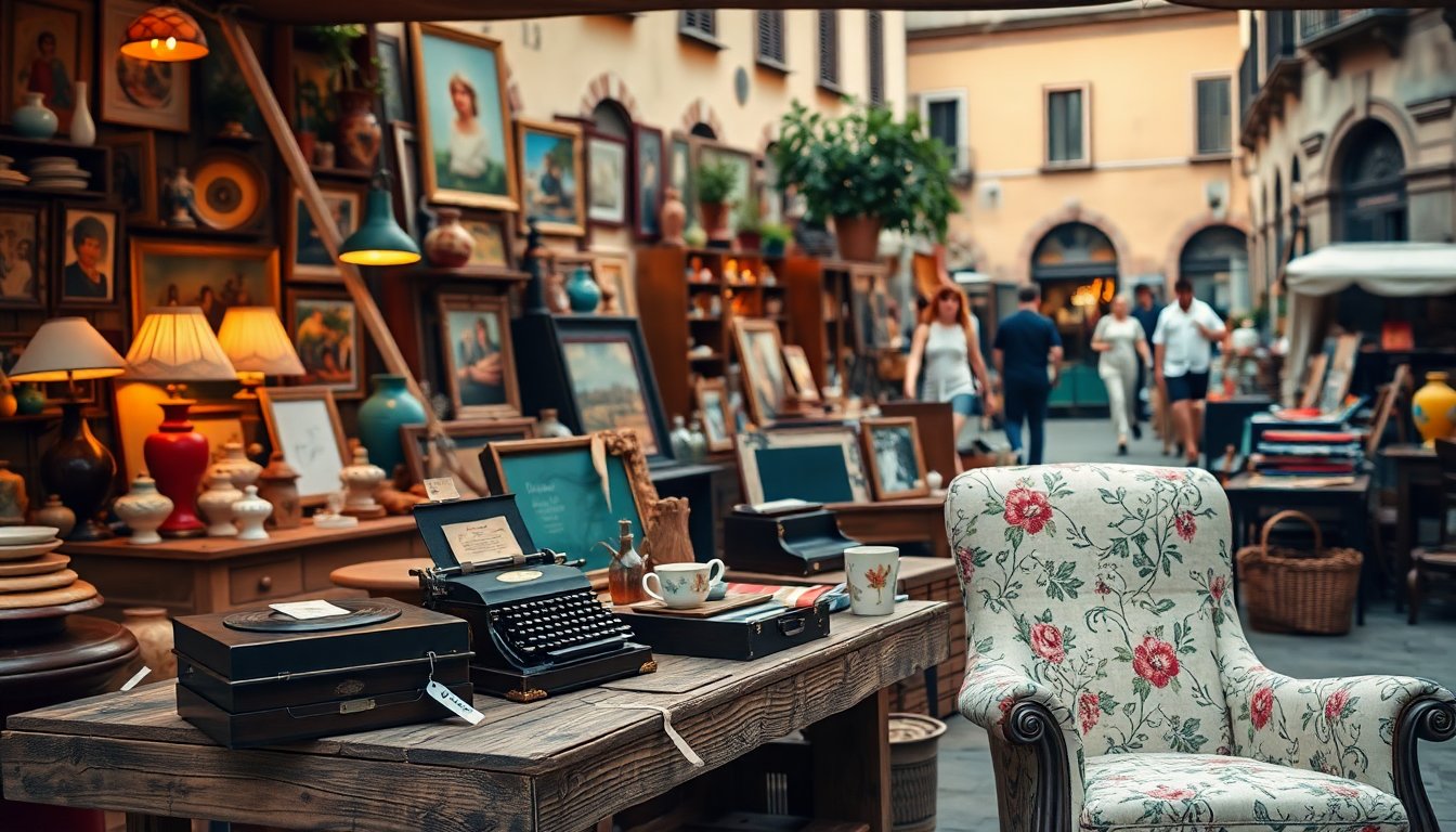 I migliori mercatini vintage in Italia per scoprire oggetti unici e rari