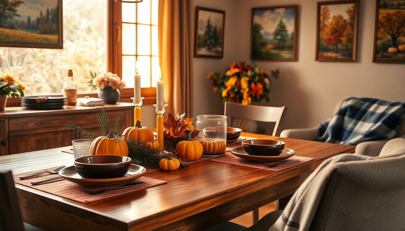 Idee per un arredamento autunnale originale e conveniente