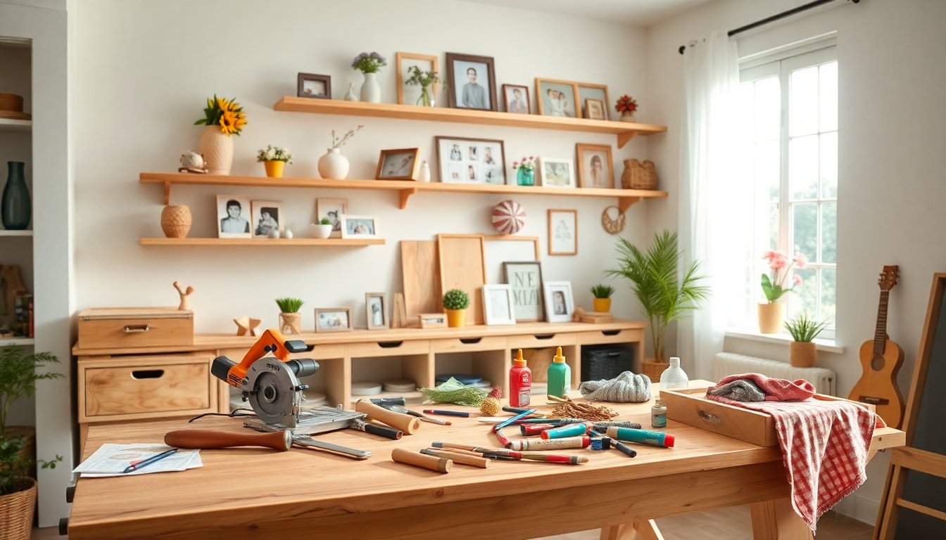 Progetti Fai-da-Te Creativi per Rivoluzionare la Tua Casa