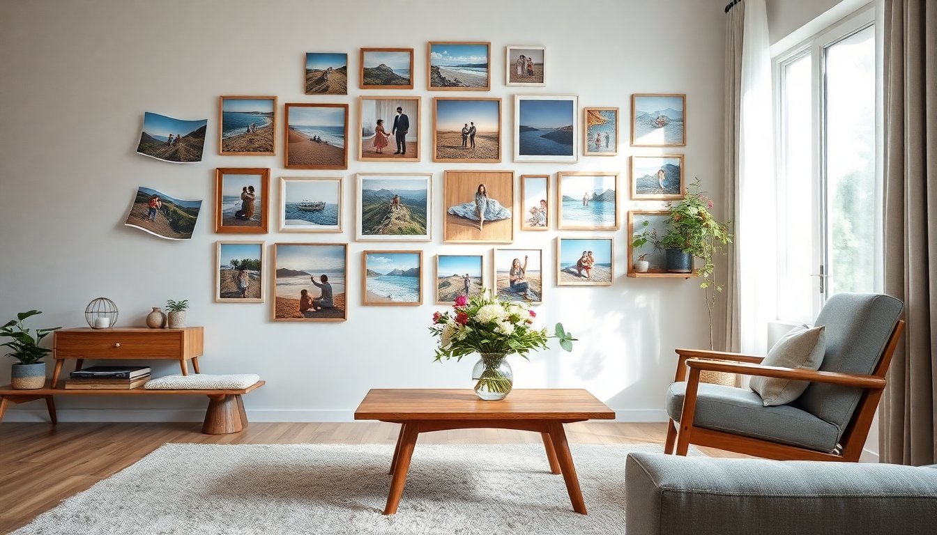Idee Creative per Decorare la Casa con Foto Personalizzate