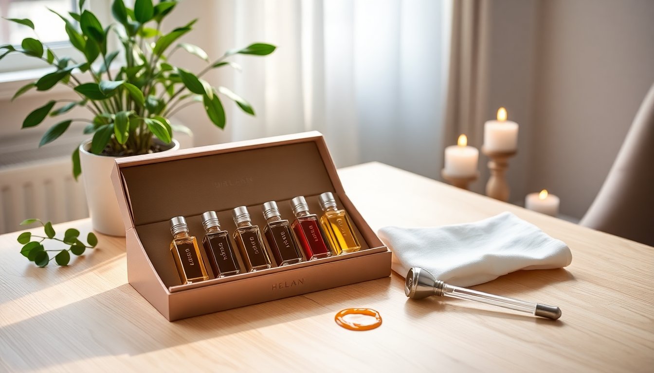 Kit di Scoperta dei Profumi Helan: Un Viaggio Tra Fragranze Esclusive