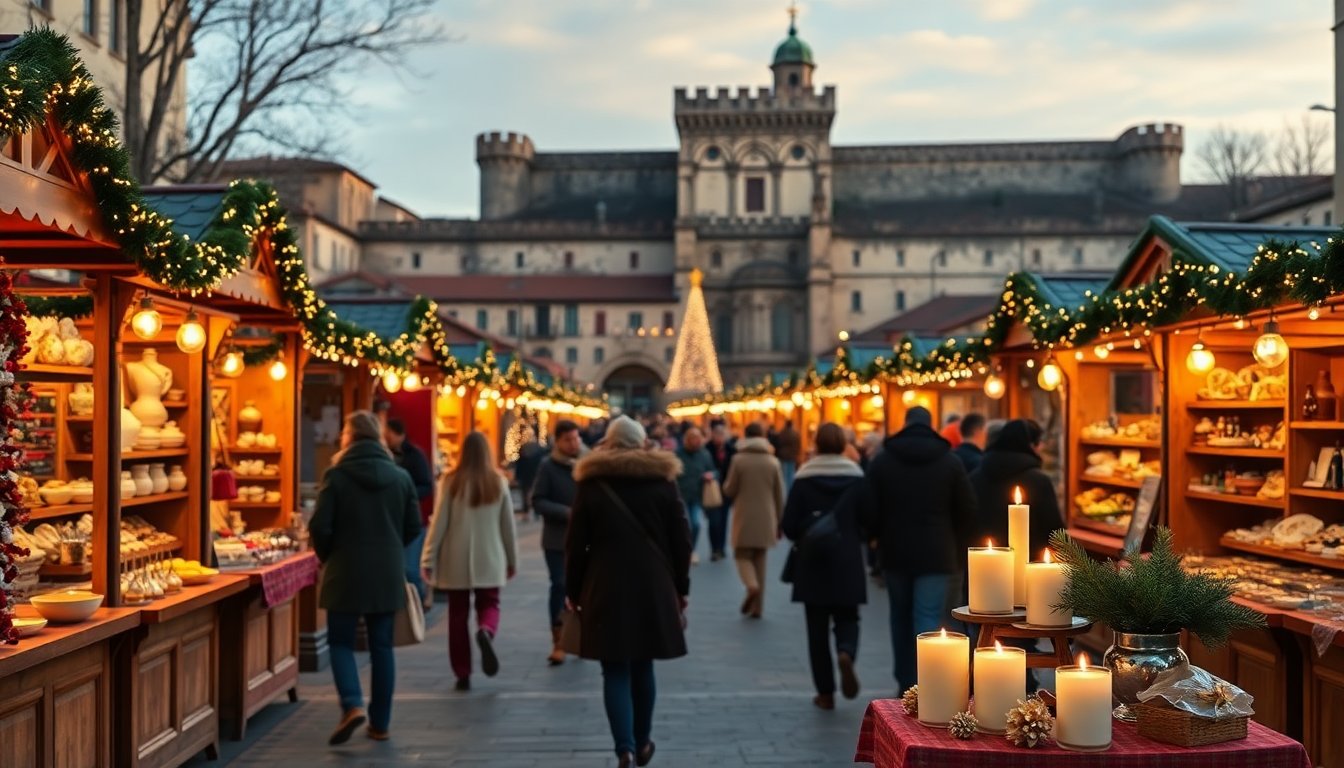 Mercatini di Natale a Lucca: Scopri l’Artigianato e le Tradizioni Natalizie