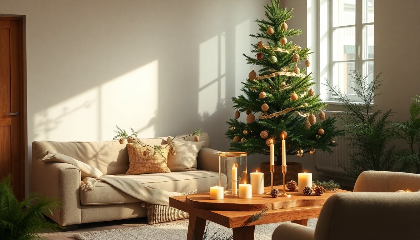 Natale 2025: Le Tendenze Eco-Friendly per Un Arredamento Sostenibile
