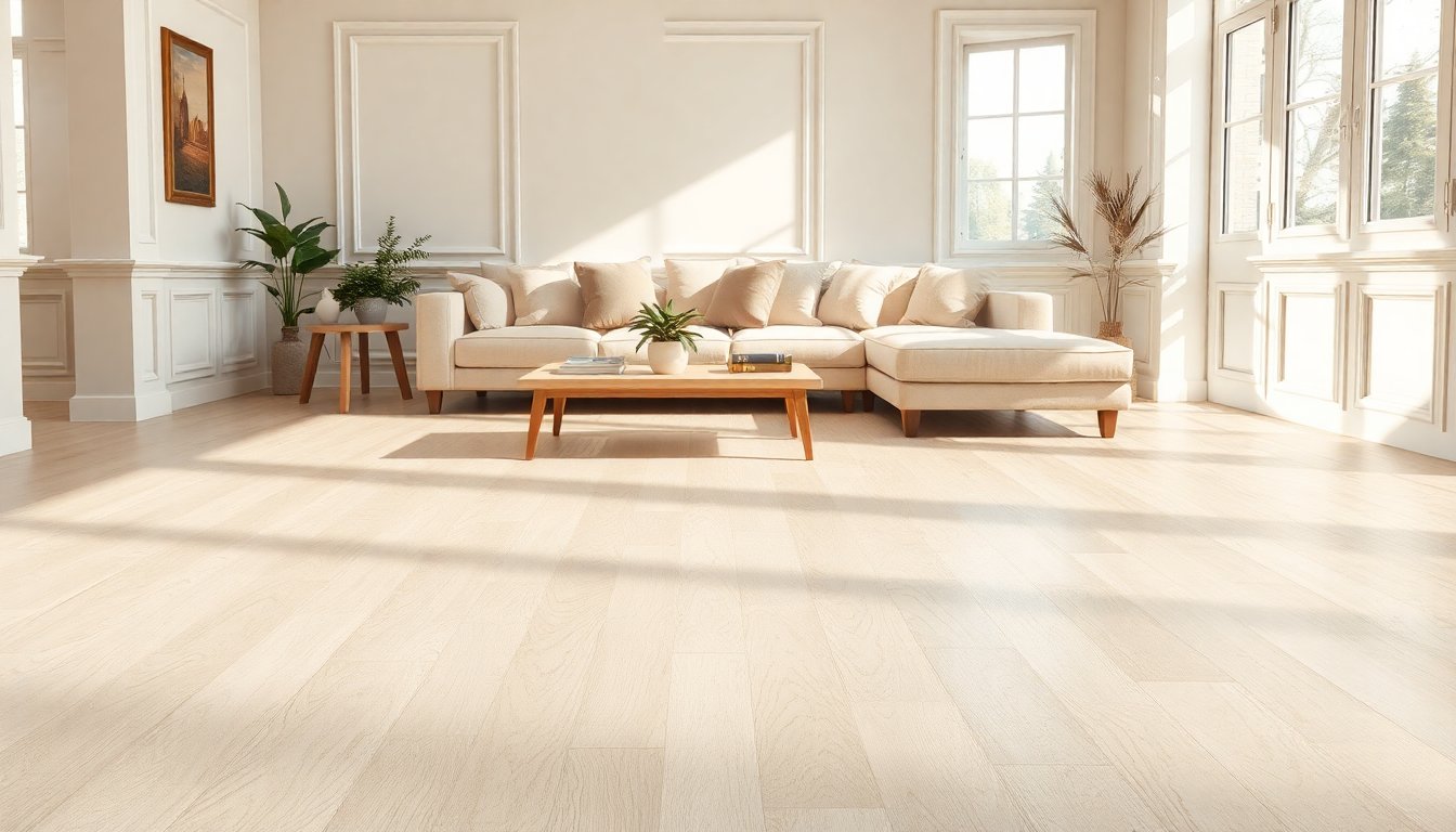 Pavimento SPC Avorio: Estetica Elegante e Massima Resistenza per Ogni Ambiente