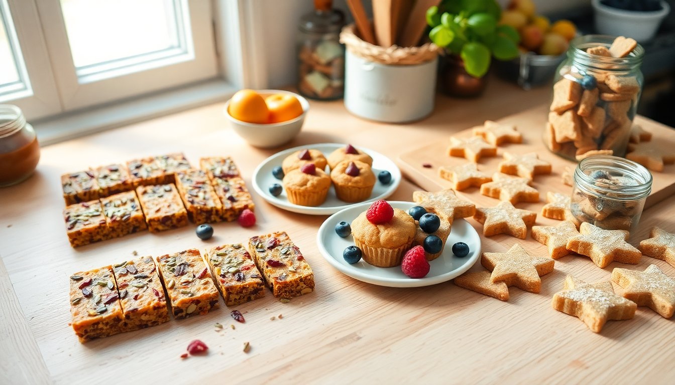 Ricette Veloci e Semplici per Merende Fatte in Casa per Bambini