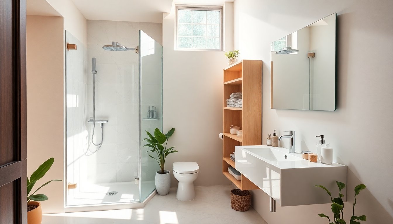 Idee Creative per Ottimizzare Spazi nei Bagni Piccoli e Funzionali