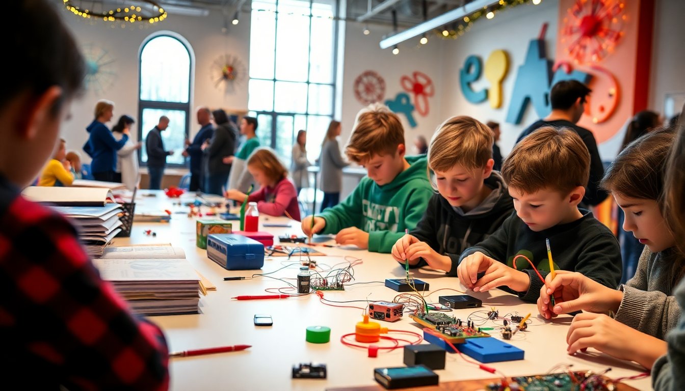 Technotown Roma: Laboratori e Attività Creative per le Festività Natalizie