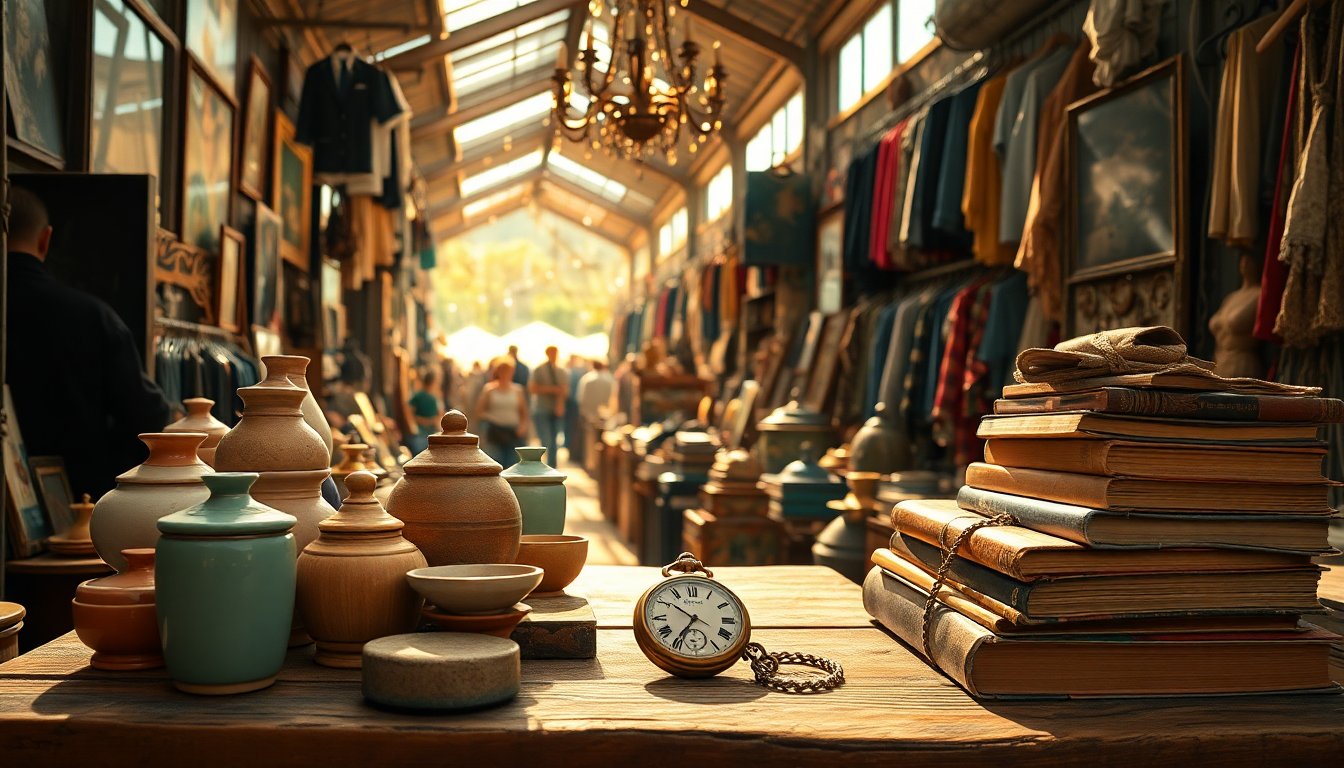 Come Scovare Tesori nei Mercatini dell’Usato: Guida ai Preziosi Nascosti