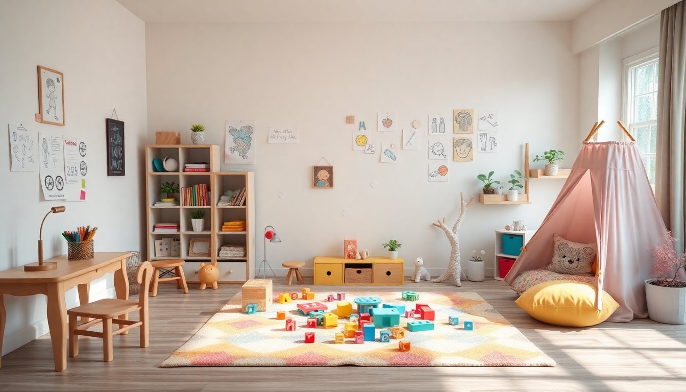 Idee Creative per Progettare Spazi per Bambini