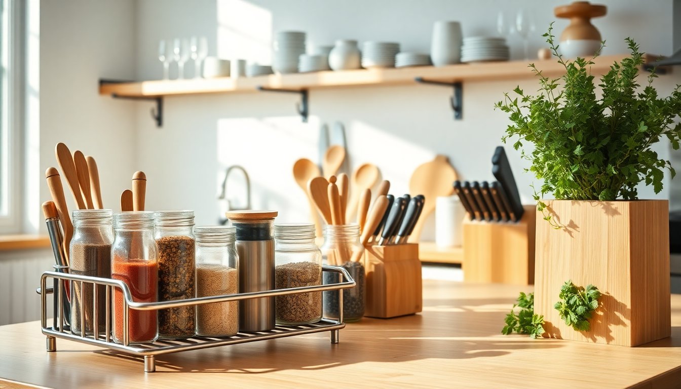 Soluzioni Pratiche per una Cucina Organizzata e Funzionale