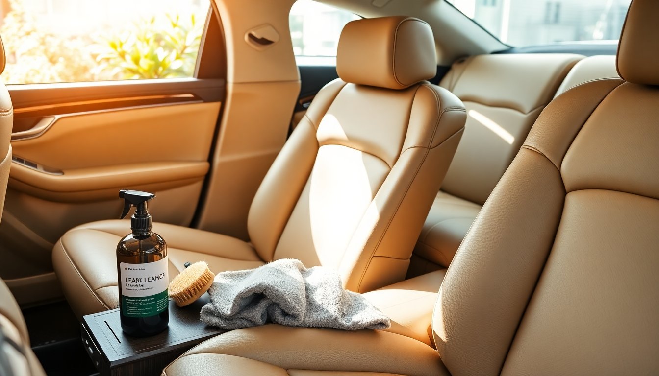 Guida Completa alla Pulizia della Pelle Auto: Prodotti e Tecniche Efficaci