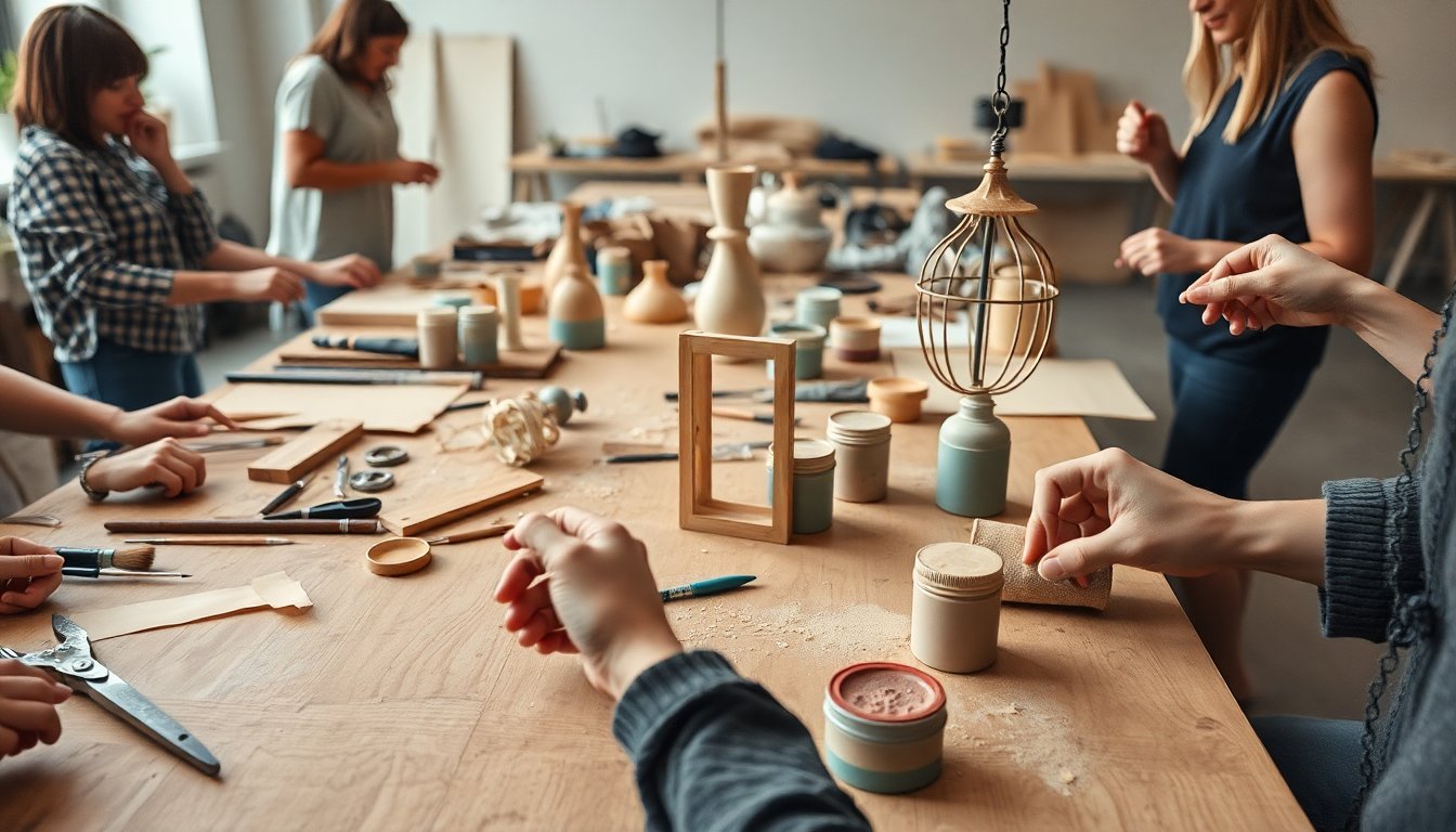 laboratori diy gratuiti al centro culturale per il fai-da-te