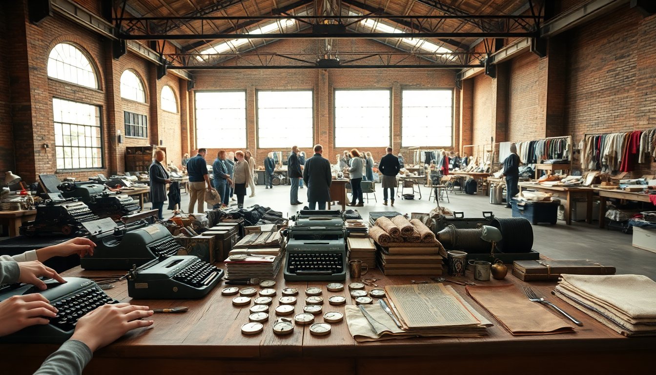 Mercato vintage a Roma: artigianato, collezionismo e laboratori al San Paolo District