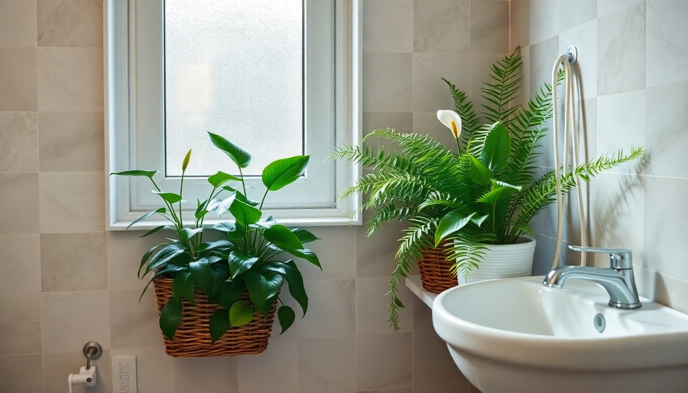 Come ridurre l’umidità in casa con piante da interno