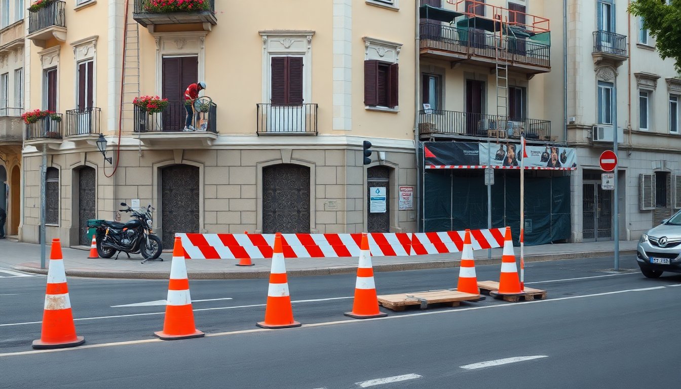 Modifiche alla viabilità per lavori di manutenzione e adeguamento antincendio a Nuoro