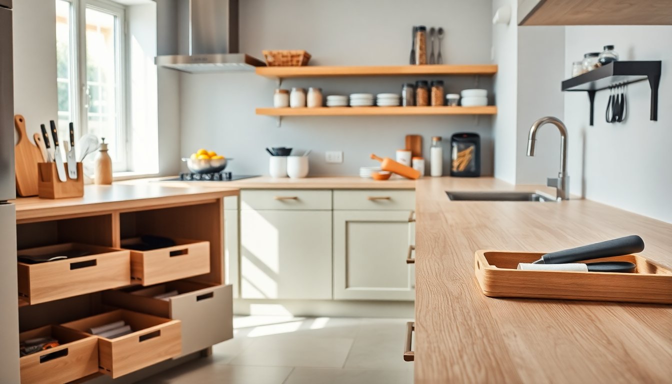 Organizzare la cucina: consigli pratici per sfruttare lo spazio