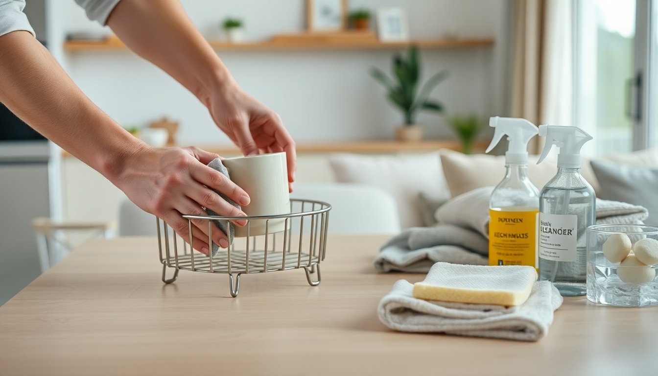 Piccole abitudini per mantenere la casa pulita ogni giorno