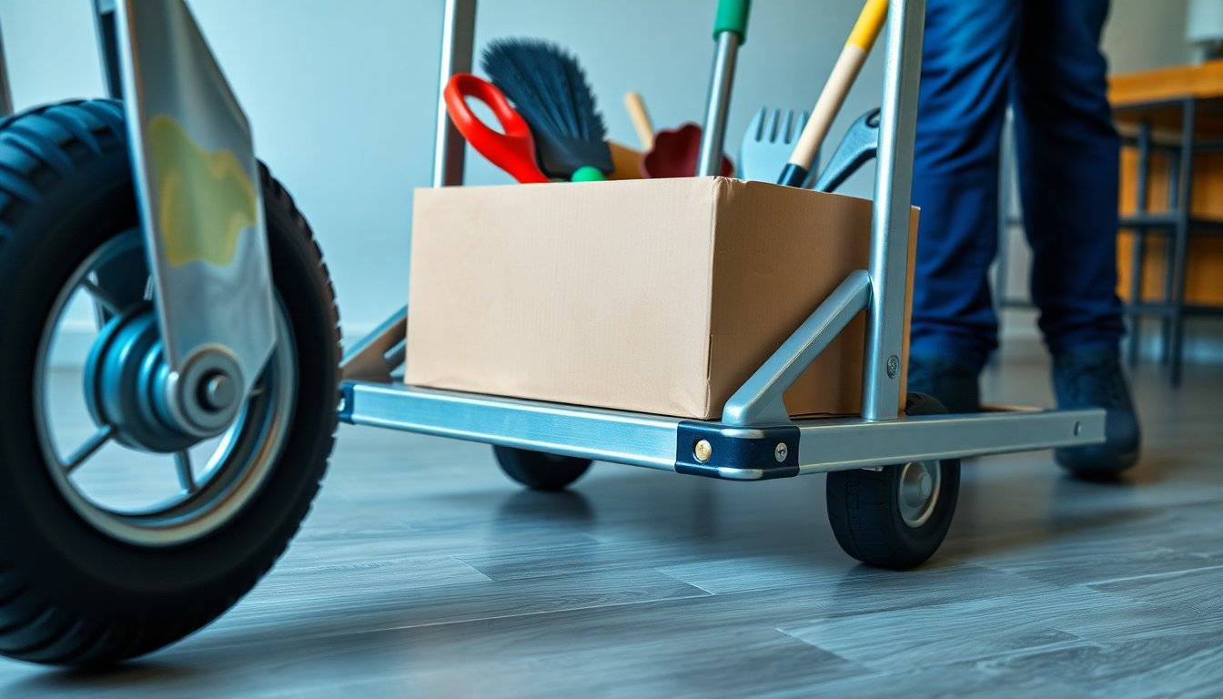 Scegliere il carrello giusto: pieghevoli, professionali e per esterno