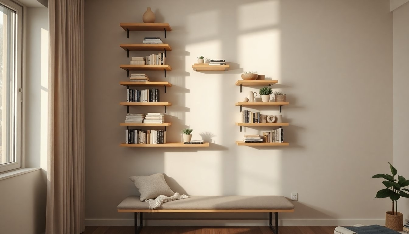 Come scegliere una libreria sospesa salvaspazio per spazi piccoli