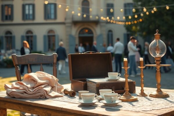Mercatino vintage solidale a Sasso Marconi: evento a Villa Davia