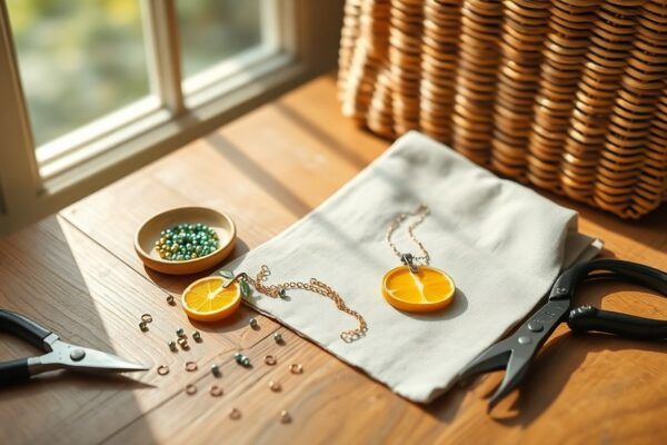 Porta-limoni estivo: come creare un gioiello da borsa fatto a mano