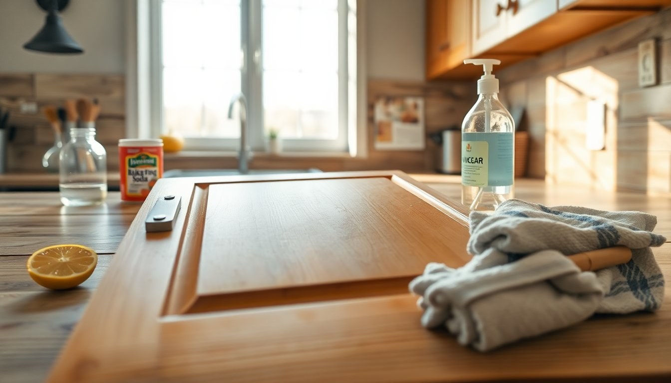 Sgrassare ante cucina: metodo naturale e veloce