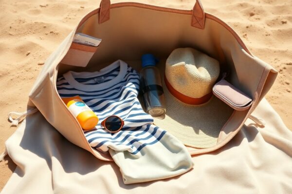 Checklist essenziale per la borsa da spiaggia della famiglia