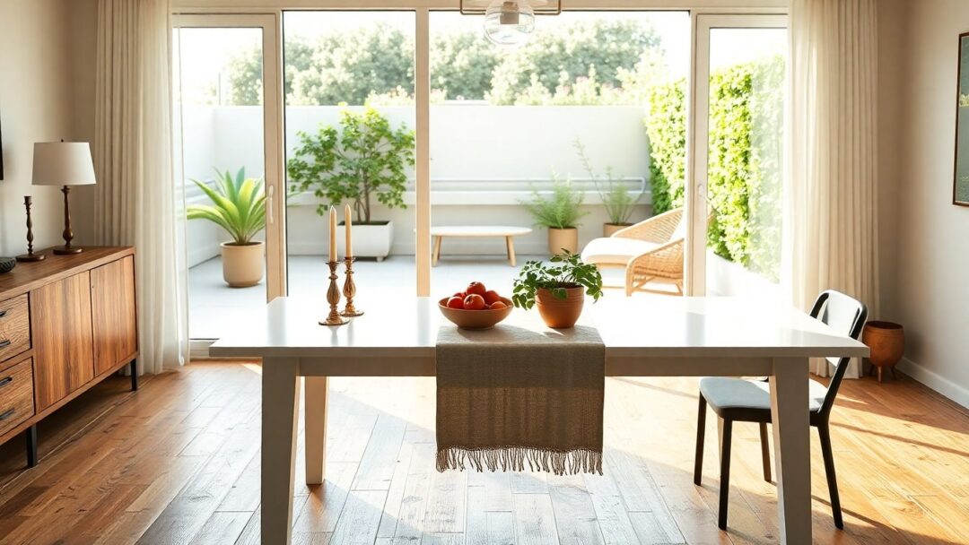 Come arredare sale da pranzo moderne e trasformare la terrazza in un weekend