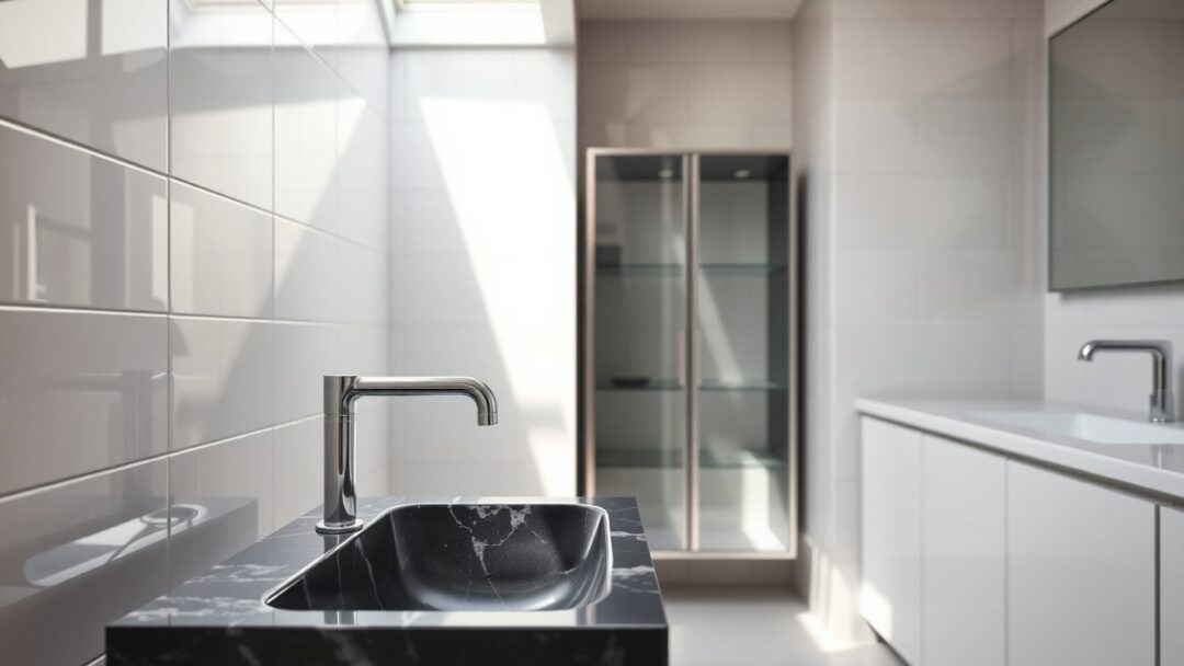 Materiali bagno Made in Italy: ceramiche, rubinetti e mobili spiegati